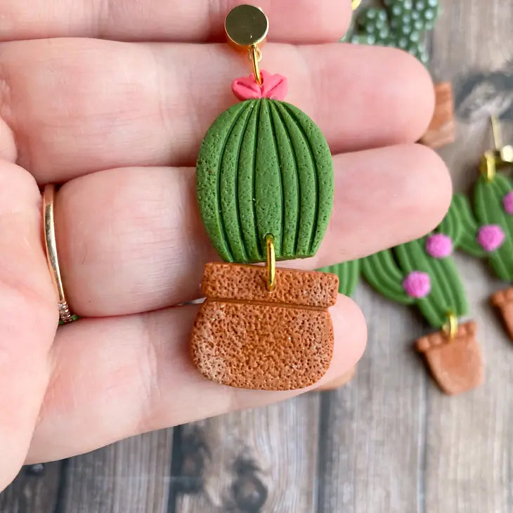 succulent earrings Succulent Plant Earrings – Wild Lark