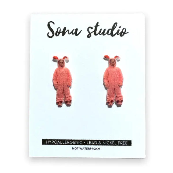 Earrings - Pink Nightmare Earrings - Sona Studio - Wild Lark