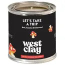 Coconut Wax Candles - Let's Take a Trip - West Clay Company - Wild Lark