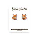 Earrings - For Fox Sake - Sona Studio - Wild Lark