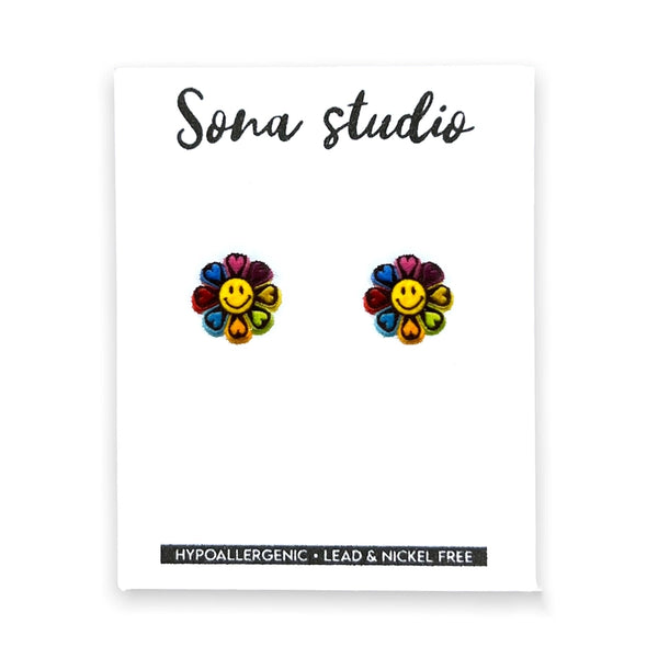 Earrings - Flower Power Earrings - Sona Studio - Wild Lark