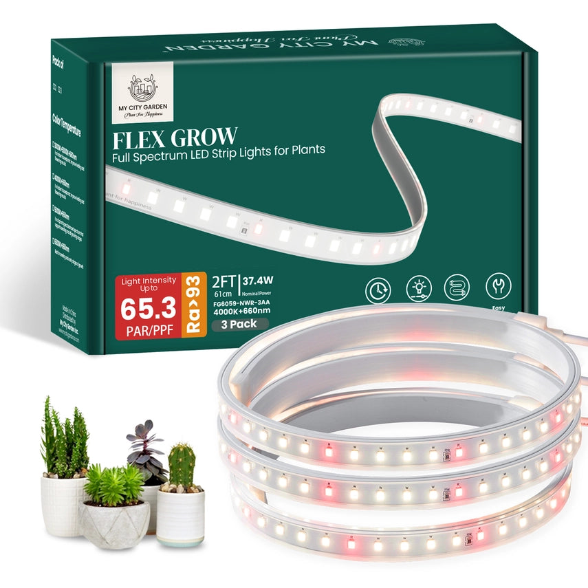 tube lights for growing plants Flex Grow - Silicone Tube Led Grow Light, 4000K