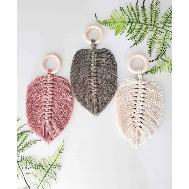 Macrame leaf deals