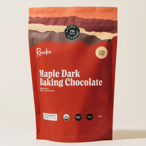 75% Maple Dark Baking Chocolate -  - Raaka Chocolate - Wild Lark
