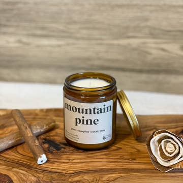 Soy Wax Candle - Mountain Pine - Sage Candle Co. - Wild Lark