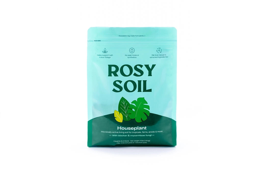 indoor potting mix for herbs Rosy Soil Houseplant Potting Soil