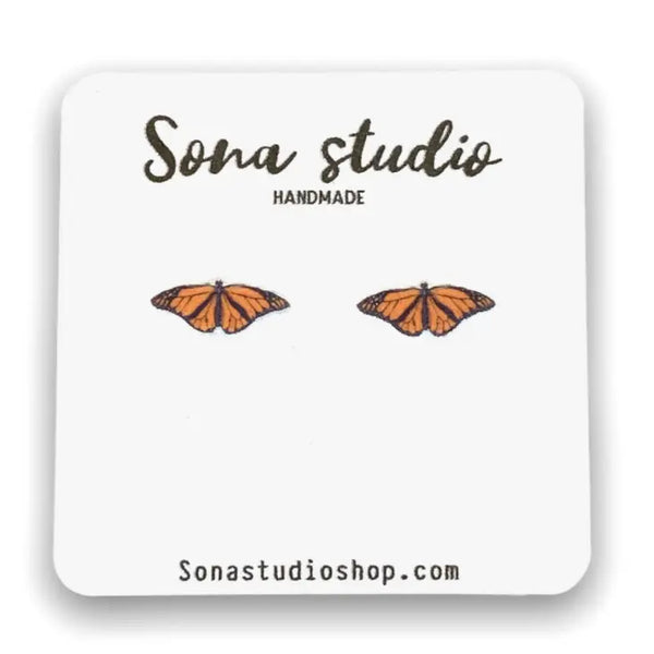 Earrings - Butterfly Earrings - Sona Studio - Wild Lark