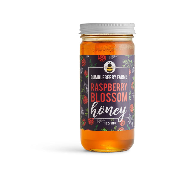 Single-Source Blossom Honey - Raspberry - Bumbleberry Farms - Wild Lark