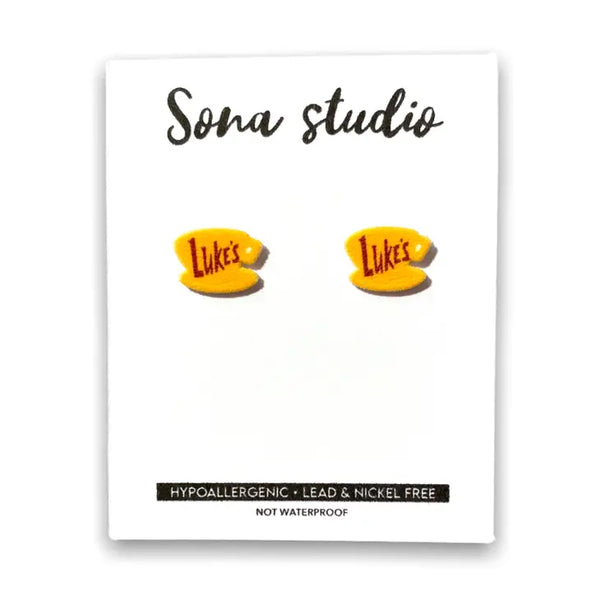 Earrings - Luke's Diner Earrings - Sona Studio - Wild Lark