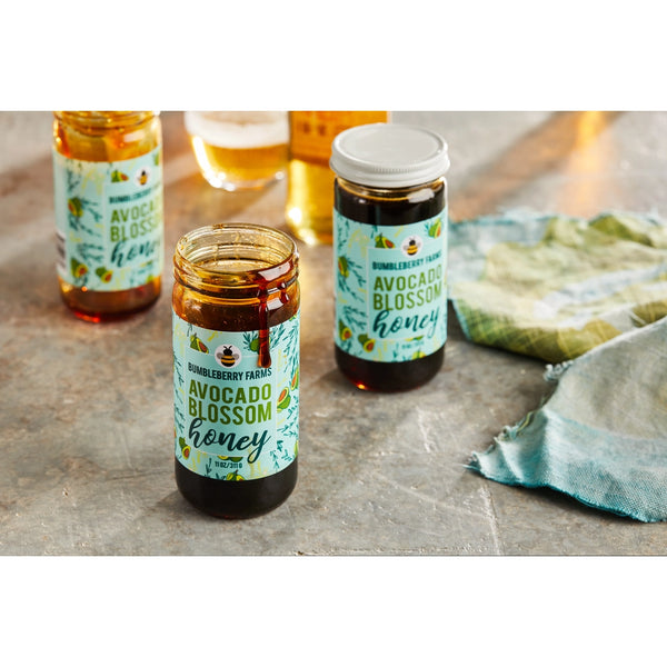 Single-Source Blossom Honey -  - Bumbleberry Farms - Wild Lark