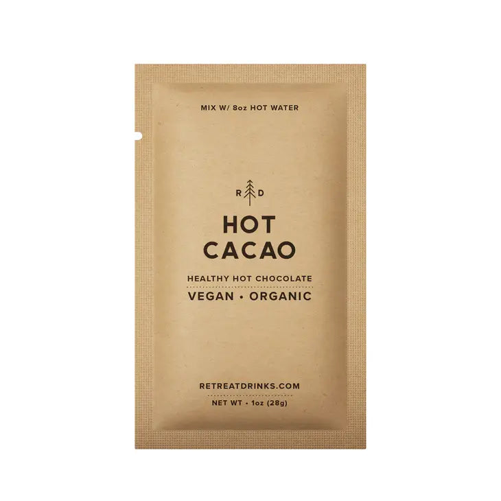 Sale! Single Serving Packets - Hot Cacao -  - Retreat Drinks - Wild Lark