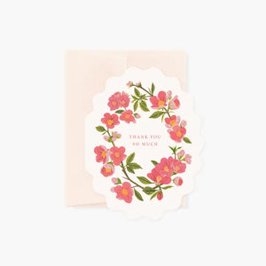 Thank You Card - Quince - Botanica Paper Co. - Wild Lark