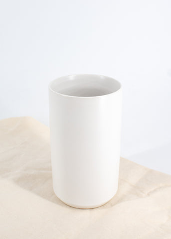 White Cylinder Vase -  - Pots and Vases - Wild Lark