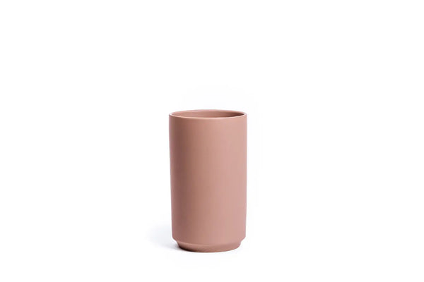 8" Flower Vases (for fresh or dried wrapped bouquet) - Dusty Rose - Momma Pots - Wild Lark