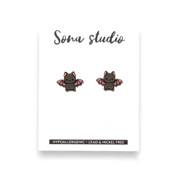 Earrings - Bat Earrings - Sona Studio - Wild Lark