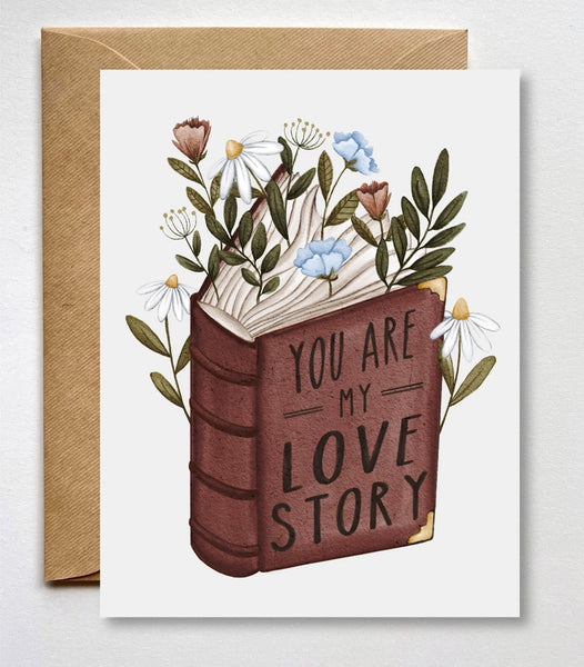 Greeting Card - Love Story - Fox & Fables - Wild Lark