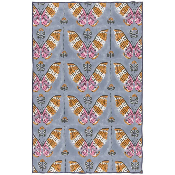 Dish Towels - Aurora Block Print, 18x28in - Danica Studio - Wild Lark