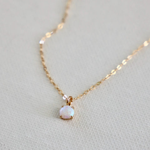 Opal Drop Necklace -  - Katie Waltman Jewelry - Wild Lark