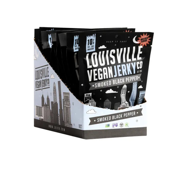 Sale!Vegan Jerky - Smoked Black Pepper - Louisville Vegan Jerky Co. - Wild Lark