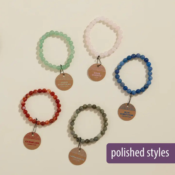 Natural Crystal Bracelet - - Geocentral - Wild Lark