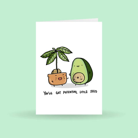 You've Got Potential Little Seed Greeting Card -  - Home by Faith - Wild Lark