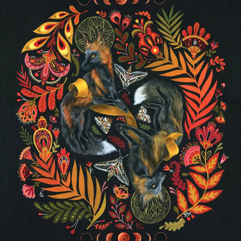 Folie a Deux Print - - Mheld Illustration - Wild Lark