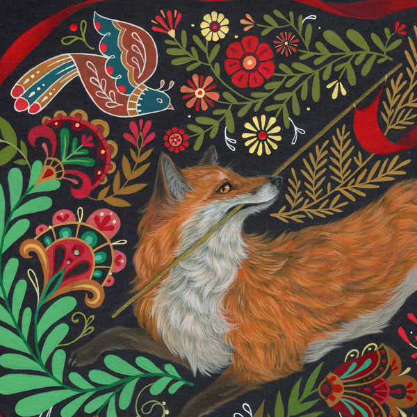 Fleet of Foot Print - - Mheld Illustration - Wild Lark