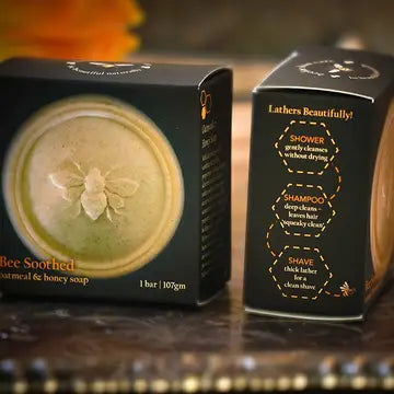 Bee Soothed - Oatmeal & Honey Soothing Soap Bar