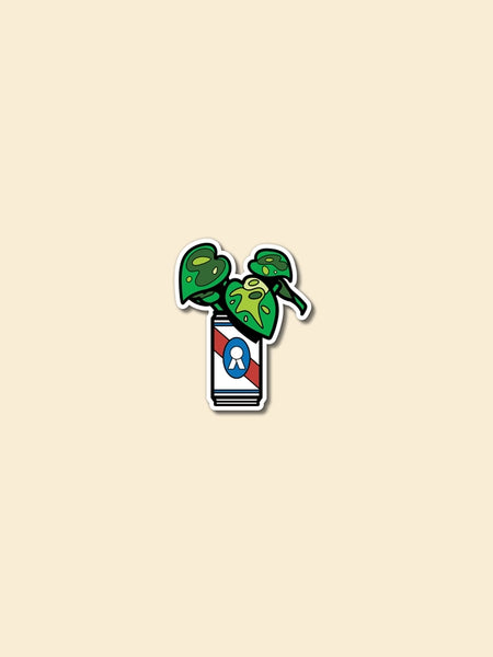 Sticker - Hoppy Houseplant - BWH Plant Co - Wild Lark