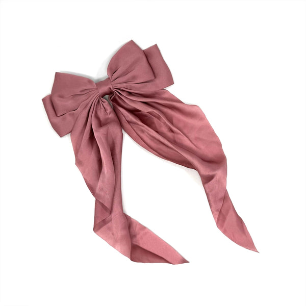 Victoria Hair Bow - Pale Violet Red - Rainbow Unicorn Birthday Surprise - Wild Lark