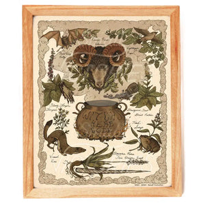 Witch's Herb Code Print -  - Small Victories - Wild Lark
