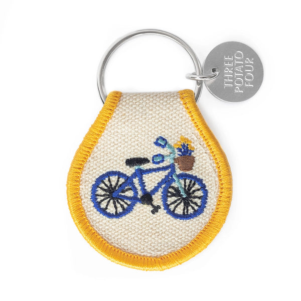 Patch Keychain - Bicycle - Three Potato Four - Wild Lark