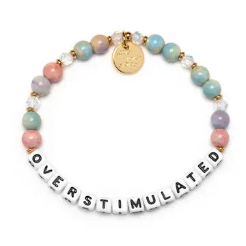 Little Words Project Bracelet - Overstimulated - Ask Again Later / S/M - Little Words Project - Wild Lark