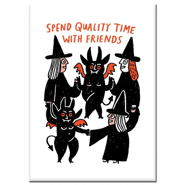 Magnets - Quality Time Witch Friends - Badge Bomb - Wild Lark