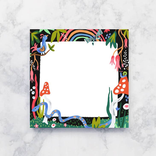 Jumbo Desk Pad - Garden Snakes - Idlewild Co. - Wild Lark
