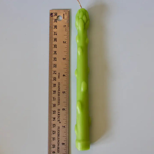 Asparagus Taper Candle - - Wicksburgh - Wild Lark