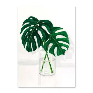 Postcards by Melanie Voituriez - Monstera - Melanie Voituriez - Wild Lark