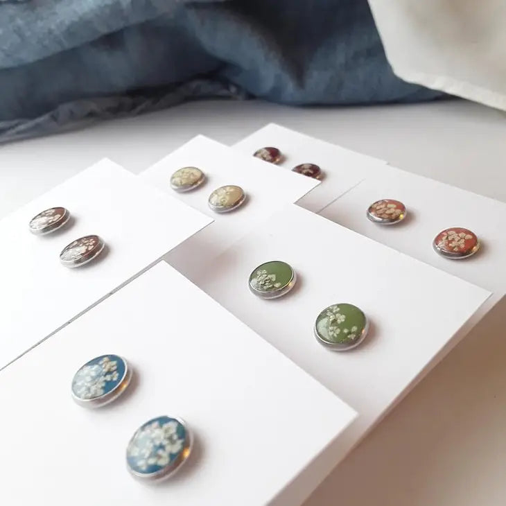 Real Flower Studs -  - Ivy & Ash Boutique - Wild Lark