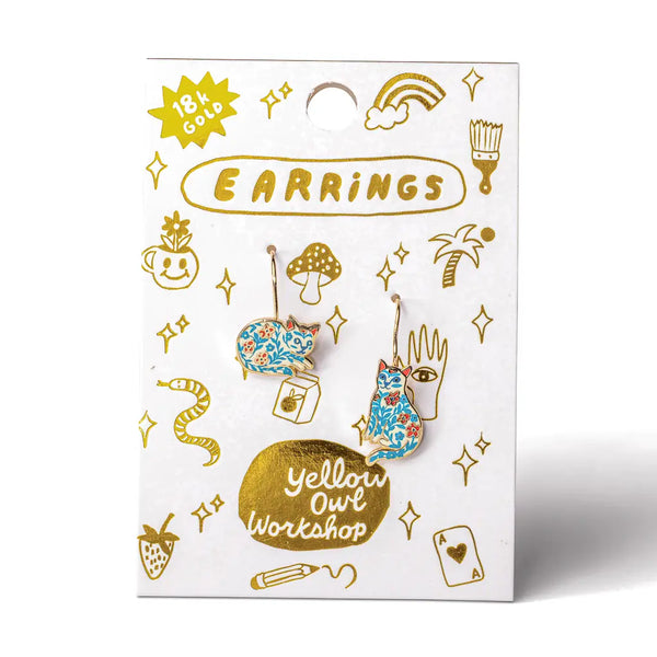 Drop Earrings - - Yellow Owl Workshop - Wild Lark
