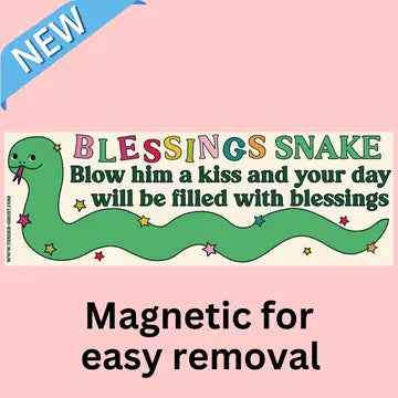 Tender Ghost Bumper Magnet - Blessing Snake - Tender Ghost - Wild Lark