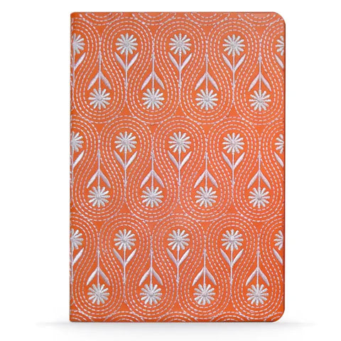 Daisy Chain Embroidered Hardcover Lined -  - Denik - Wild Lark