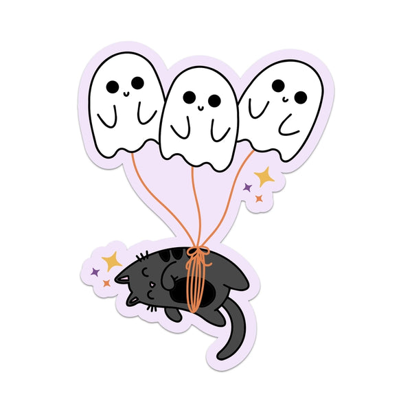 Stickers - Ghosts Carrying Cat - Mouthy Broad - Wild Lark