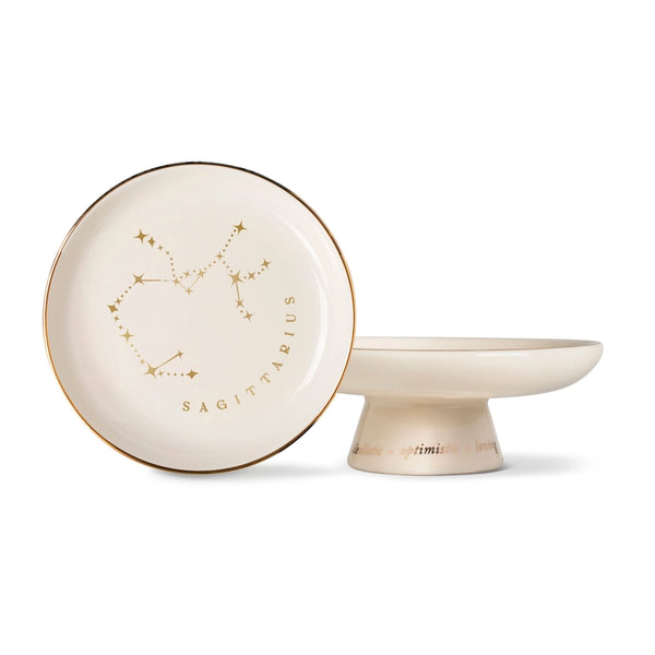 Zodiac Pedestal Tray - Sagittarius - Fringe Studio - Wild Lark