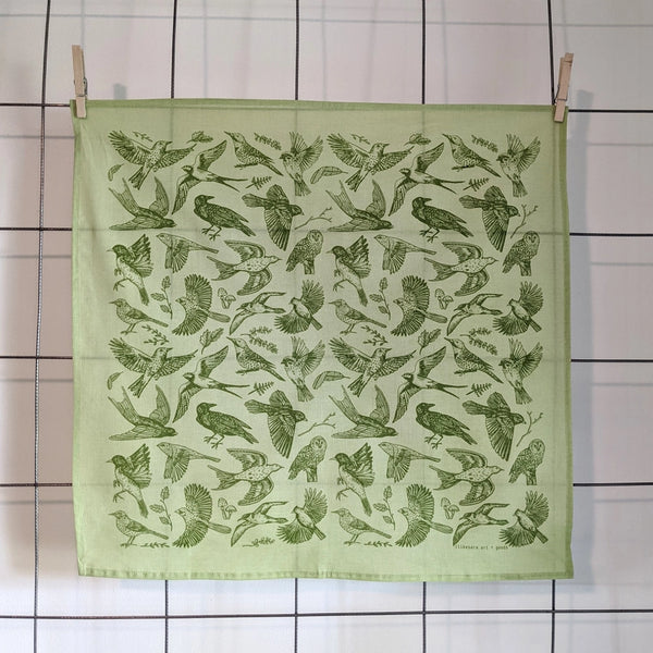 Bandana - ilikesara - Green - Birds - ilikesara - Wild Lark