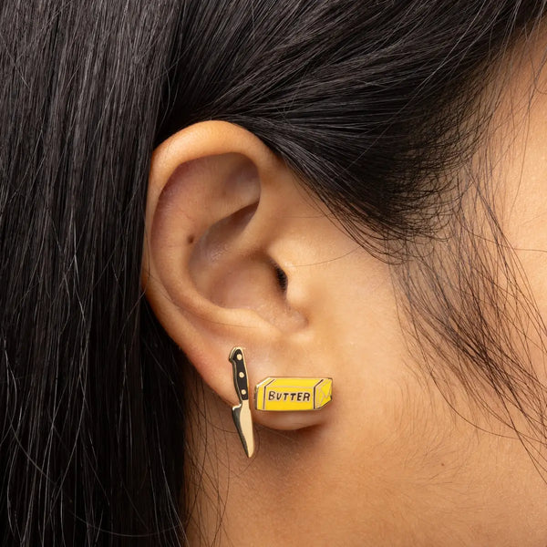 Earring Studs - - Yellow Owl Workshop - Wild Lark
