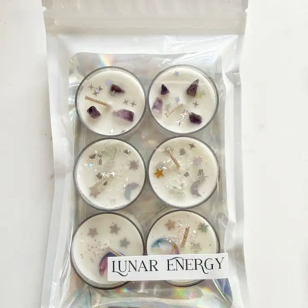 Lunar Energy Tealight Set - - Lunastry - Wild Lark