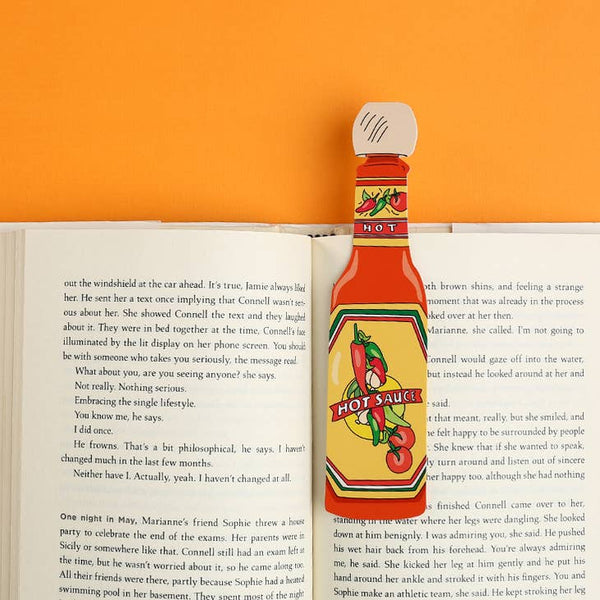 Die Cut Bookmarks - Hot Sauce - humdrum paper - Wild Lark