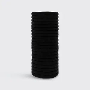 Hair Tie Sets - Eco-Friendly Nylon Elastics 20pc set - Black - KITSCH - Wild Lark