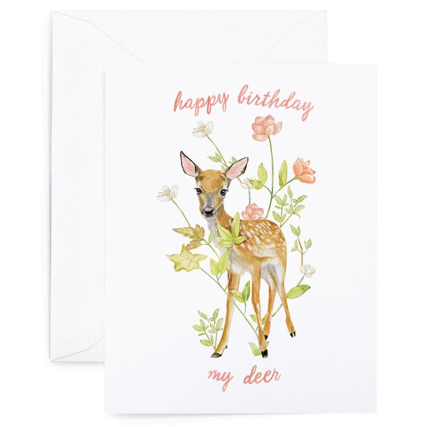 Greeting Cards - Happy Birthday My Dear Greeting Card - Lana's Shop - Wild Lark