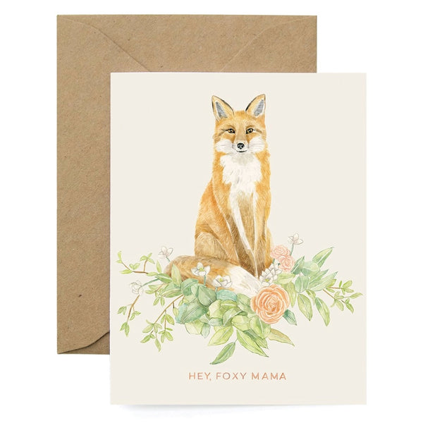 Greeting Cards - Foxy Mama Mother's Day Greeting Card - Lana's Shop - Wild Lark